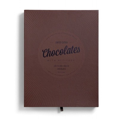 Creative Design Brown Chocolate Cardboard Paper Gift Box Packaging