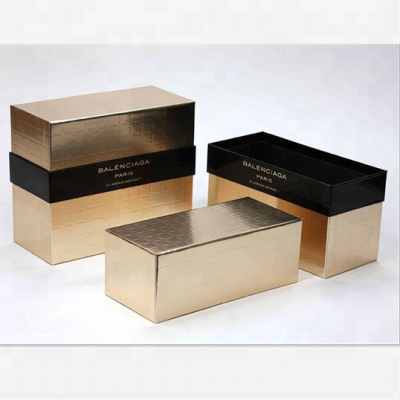 Gold Metallic Printing Rigid Luxury Box For Packaging Perfume,Cosmetic Box